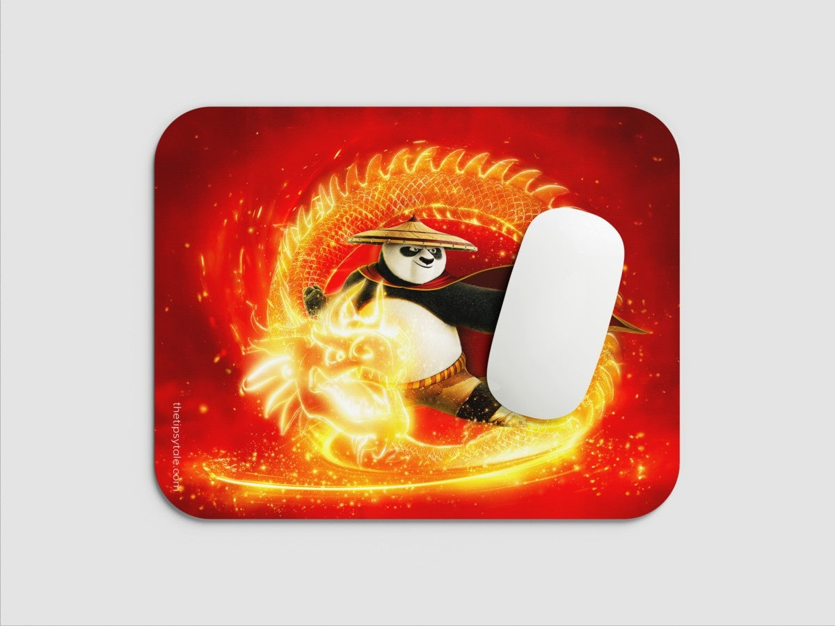 "KUNG FU PANDA 4" Mousepad: Enhance Your Workspace with Style