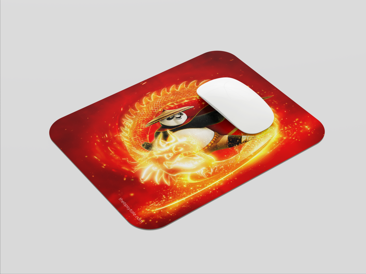 "KUNG FU PANDA 4" Mousepad: Enhance Your Workspace with Style