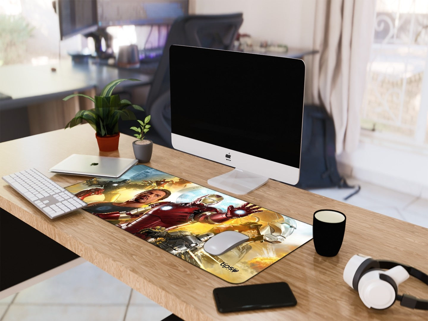"IRON MAN TRIBUTE - MARVEL" Gaming Mousepad Elevate Your Gaming Experience