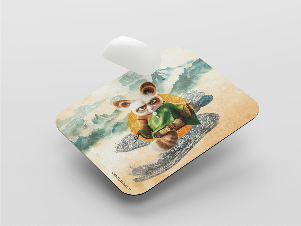 "MASTER SHIFU KUNG FU PANDA" Mousepad: Enhance Your Workspace with Style