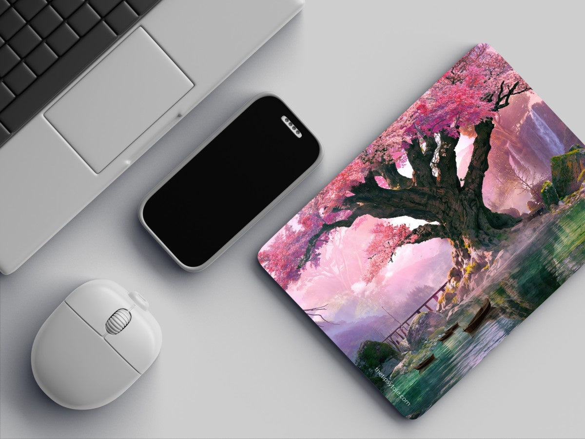 "SURREAL CHERRY" Mousepad: Enhance Your Workspace with Style