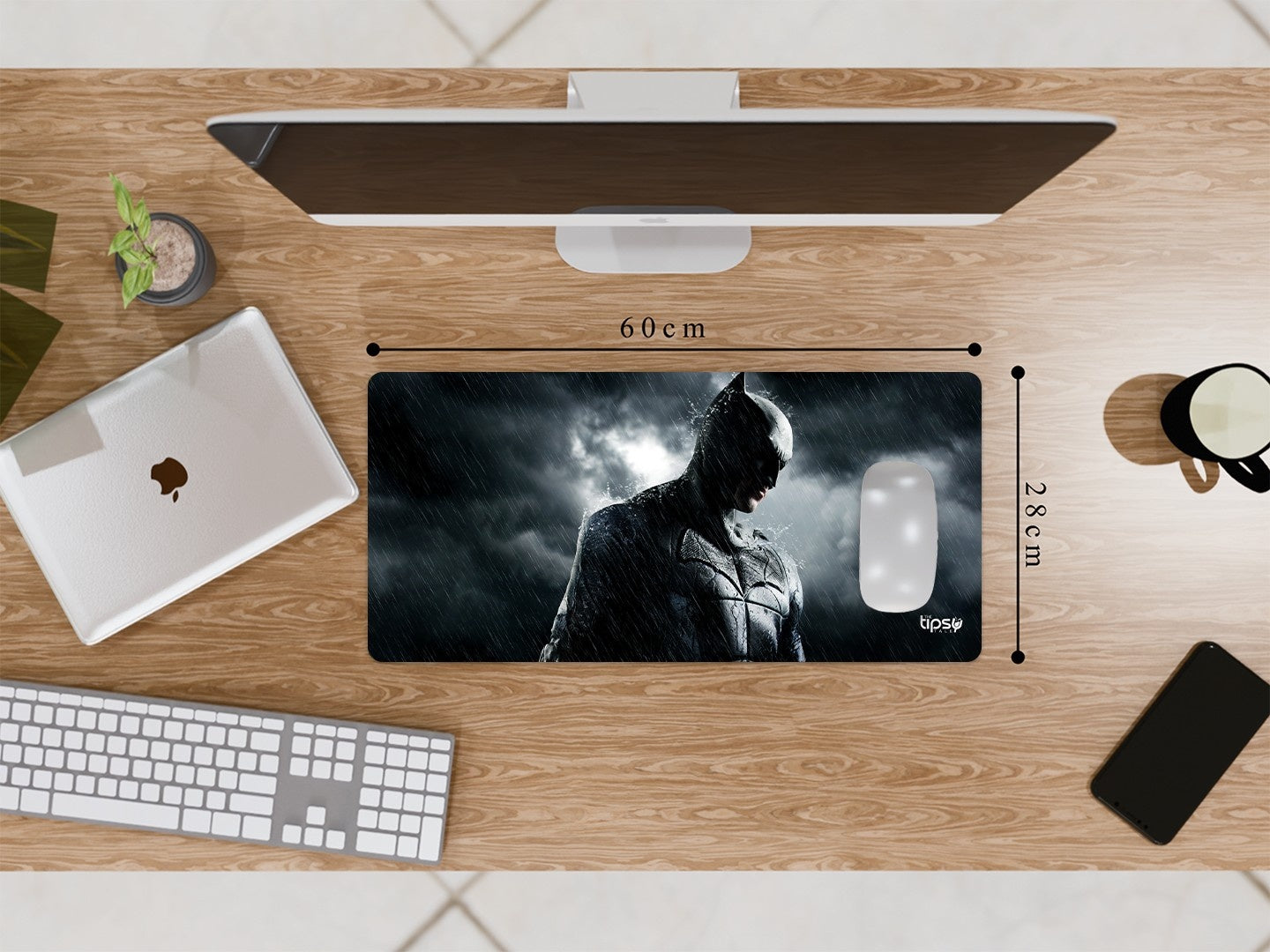 "BATMAN DC SUPERHEROS - WB" Gaming Mousepad Elevate Your Gaming Experience