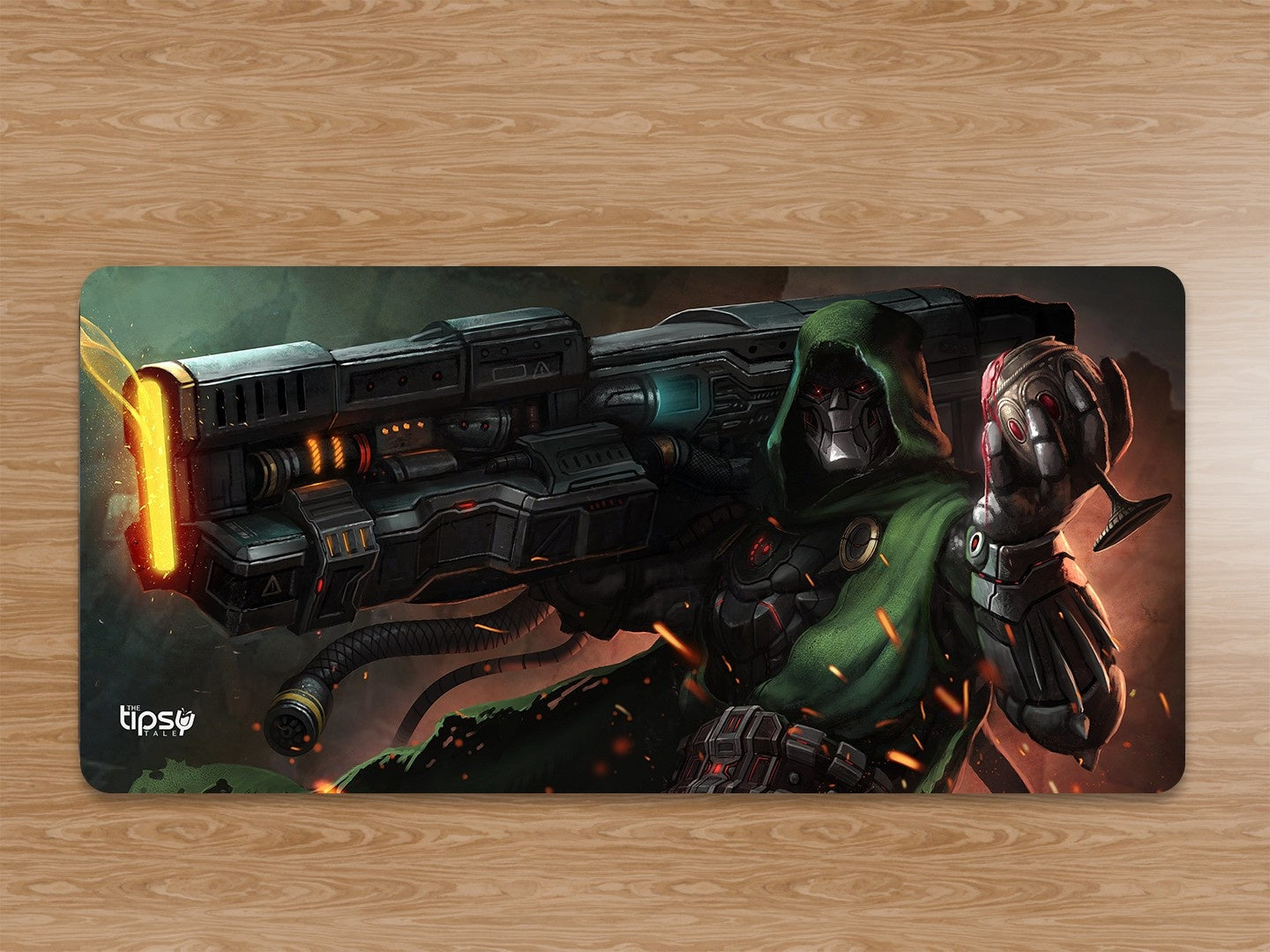 "DOCTOR DOOM - DOPE" Gaming Mousepad Elevate Your Gaming Experience