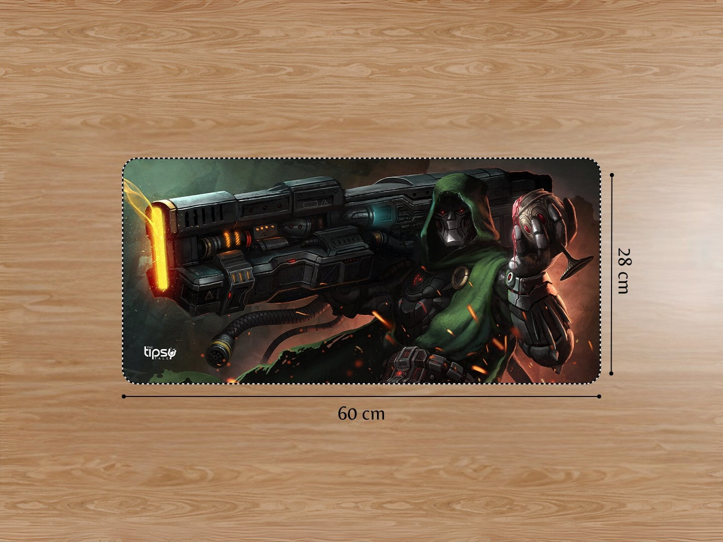 "DOCTOR DOOM - DOPE" Gaming Mousepad Elevate Your Gaming Experience