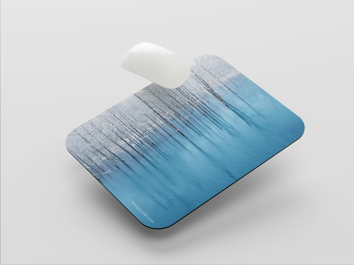 "FREEZED TREES" Mousepad: Enhance Your Workspace with Style