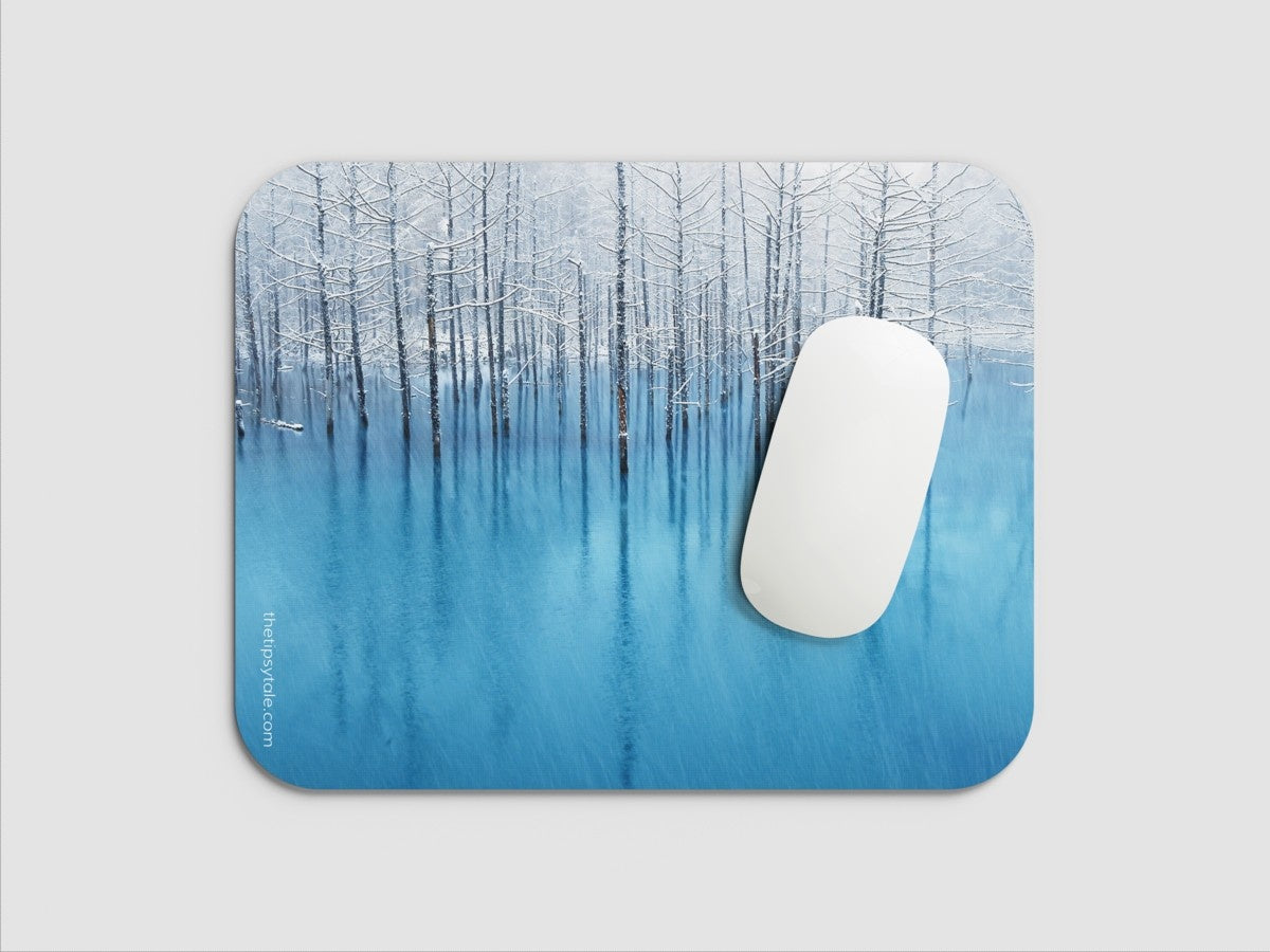 "FREEZED TREES" Mousepad: Enhance Your Workspace with Style