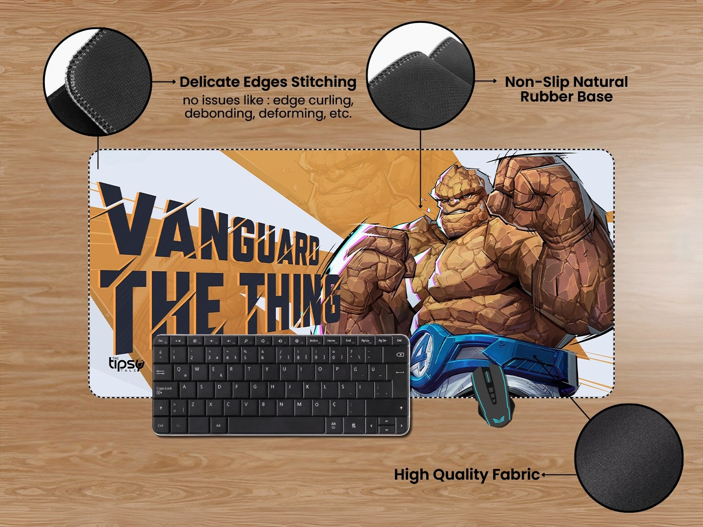 "VANGUARD - THE THING" Gaming Mousepad Elevate Your Gaming Experience
