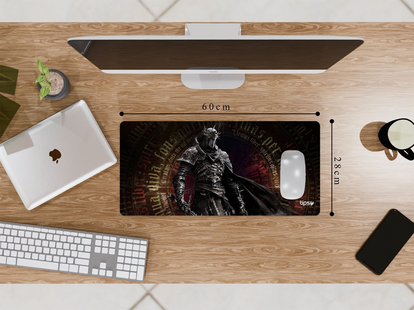 "DARK CRUSADER LORDS" Gaming Mousepad Elevate Your Gaming Experience