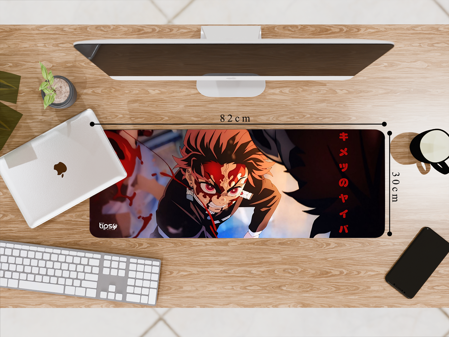 "TANJIRO KAMADO-demon slayer" Gaming Mousepad Elevate Your Gaming Experience
