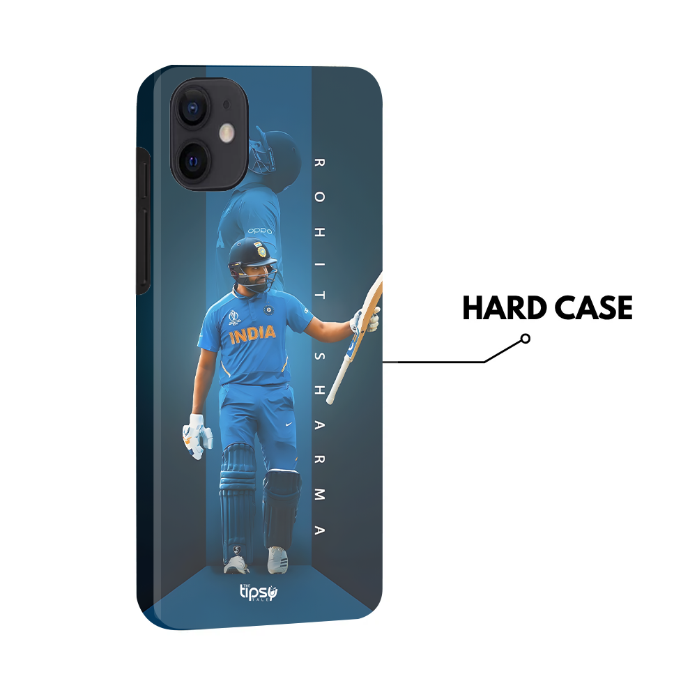 "ROHIT SHARMA 45 HITMAN FANSHIP" -Mobile Covers Shock Resistant, Slim & Stylish Cases