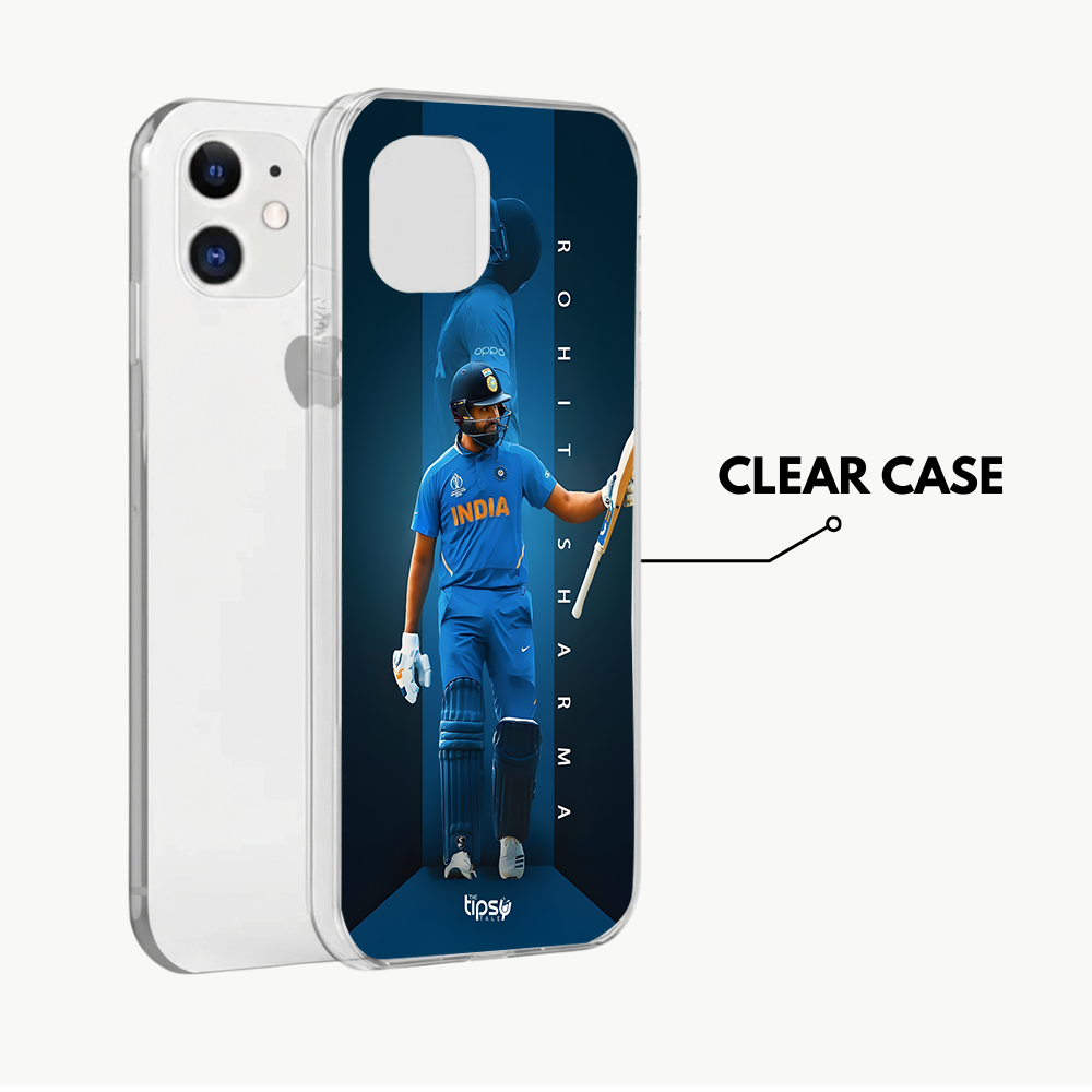 "ROHIT SHARMA 45 HITMAN FANSHIP" -Mobile Covers Shock Resistant, Slim & Stylish Cases