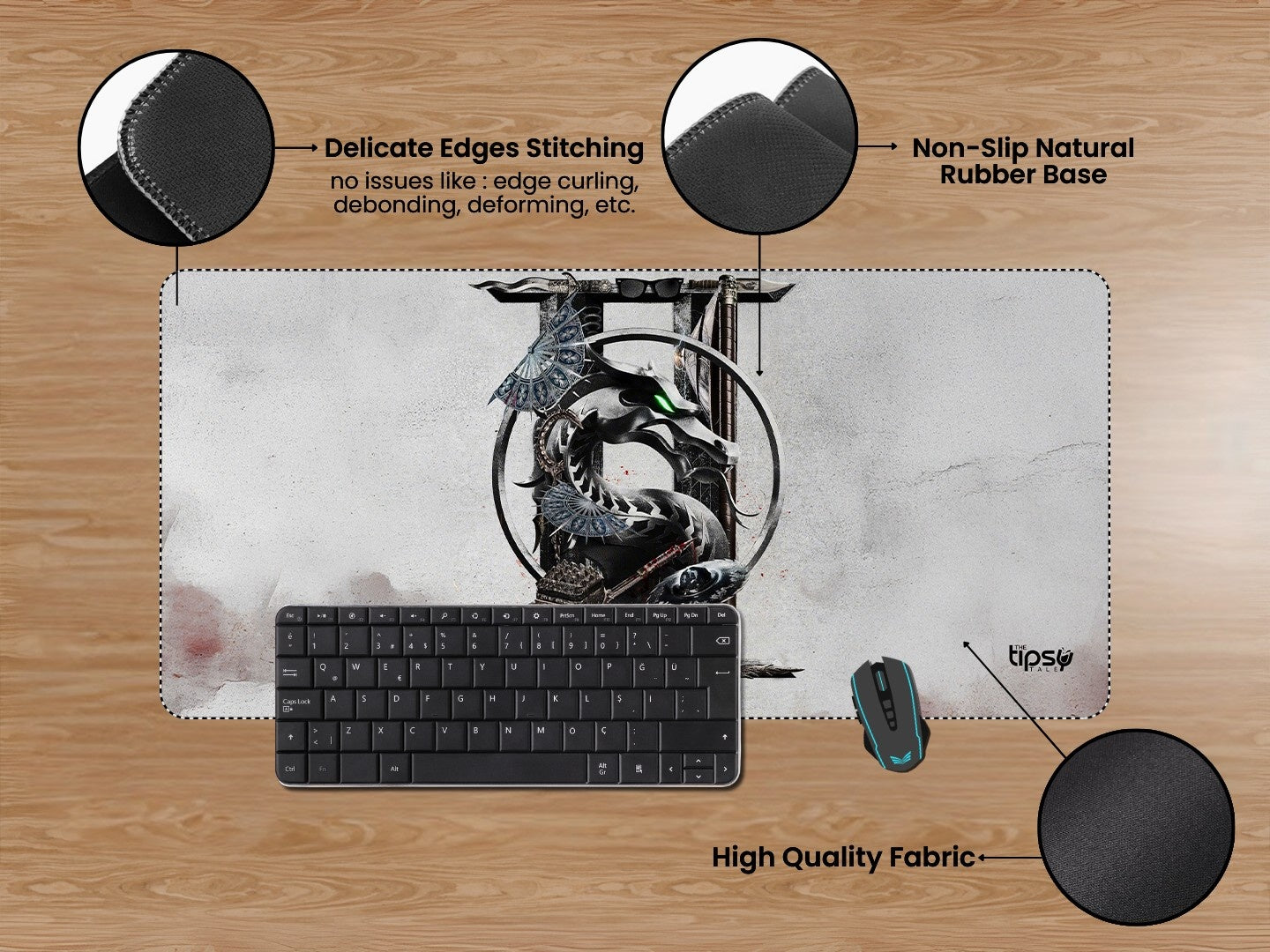 "MORTAL KOMBAT 02" Gaming Mousepad Elevate Your Gaming Experience