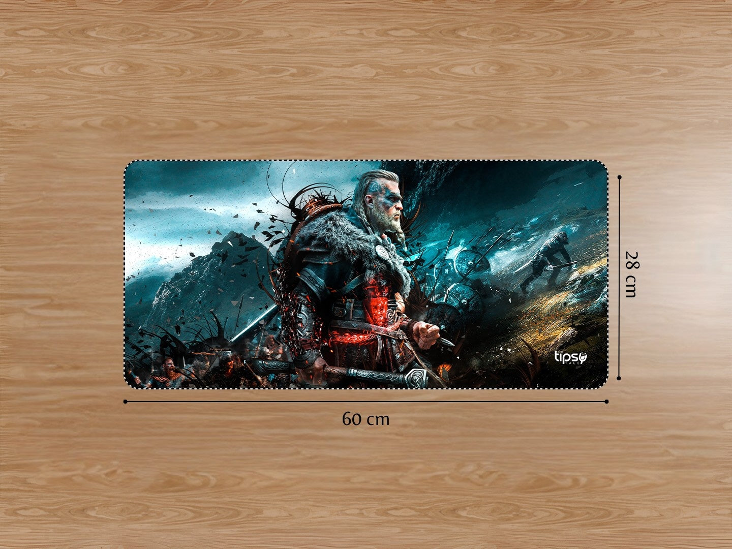 "ASSASSINS CREED - VALHALLA VIKING - RAIDER " Gaming Mousepad Elevate Your Gaming Experience