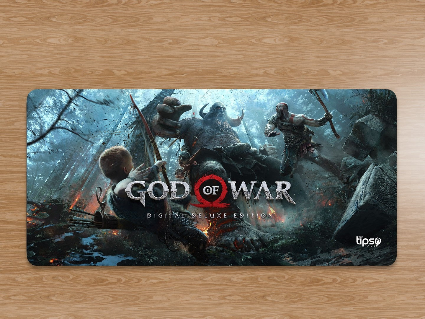 "GOD OF WAR - DIGITAL DELUXE EDITION" Gaming Mousepad Elevate Your Gaming Experience