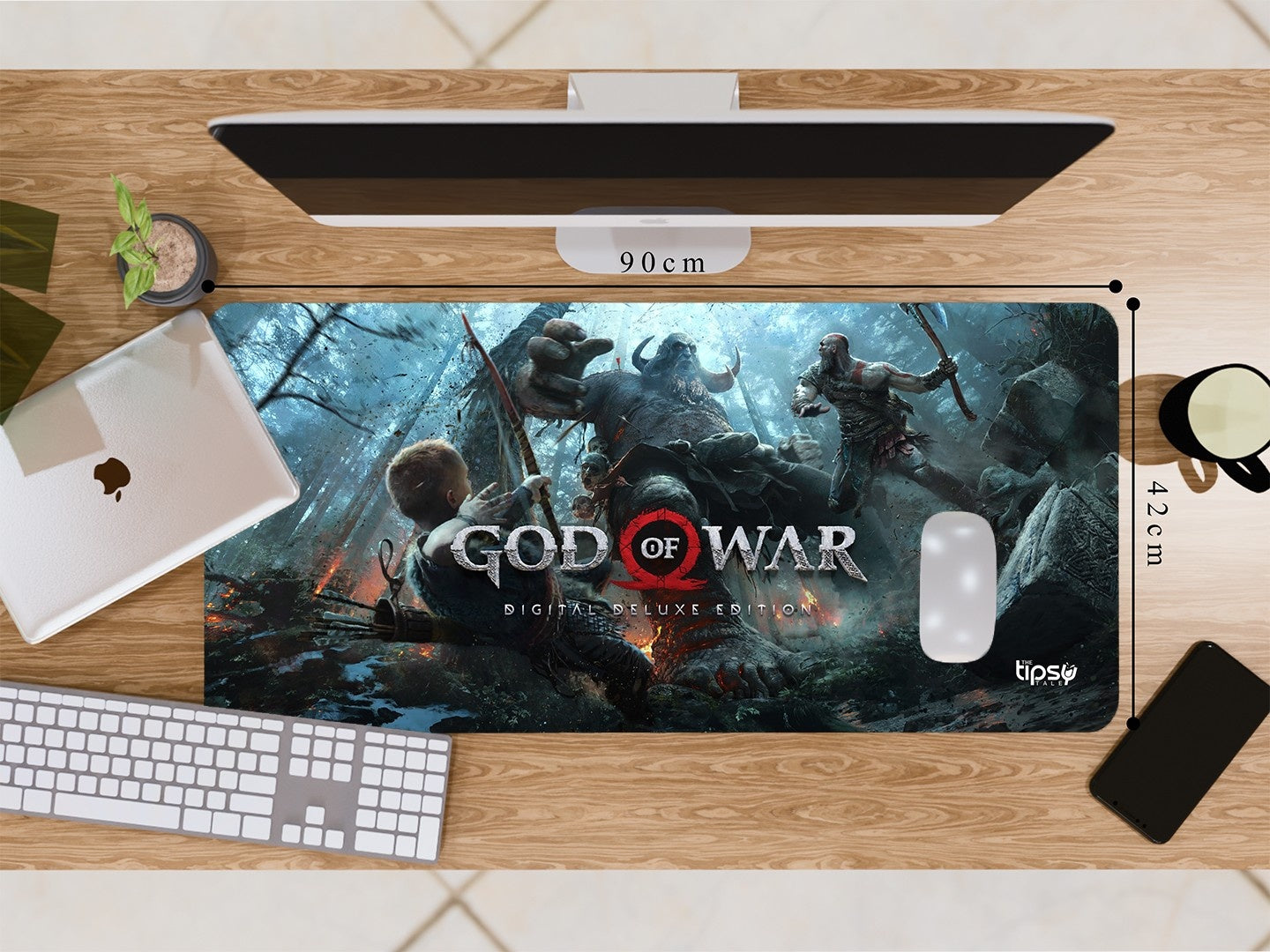 "GOD OF WAR - DIGITAL DELUXE EDITION" Gaming Mousepad Elevate Your Gaming Experience
