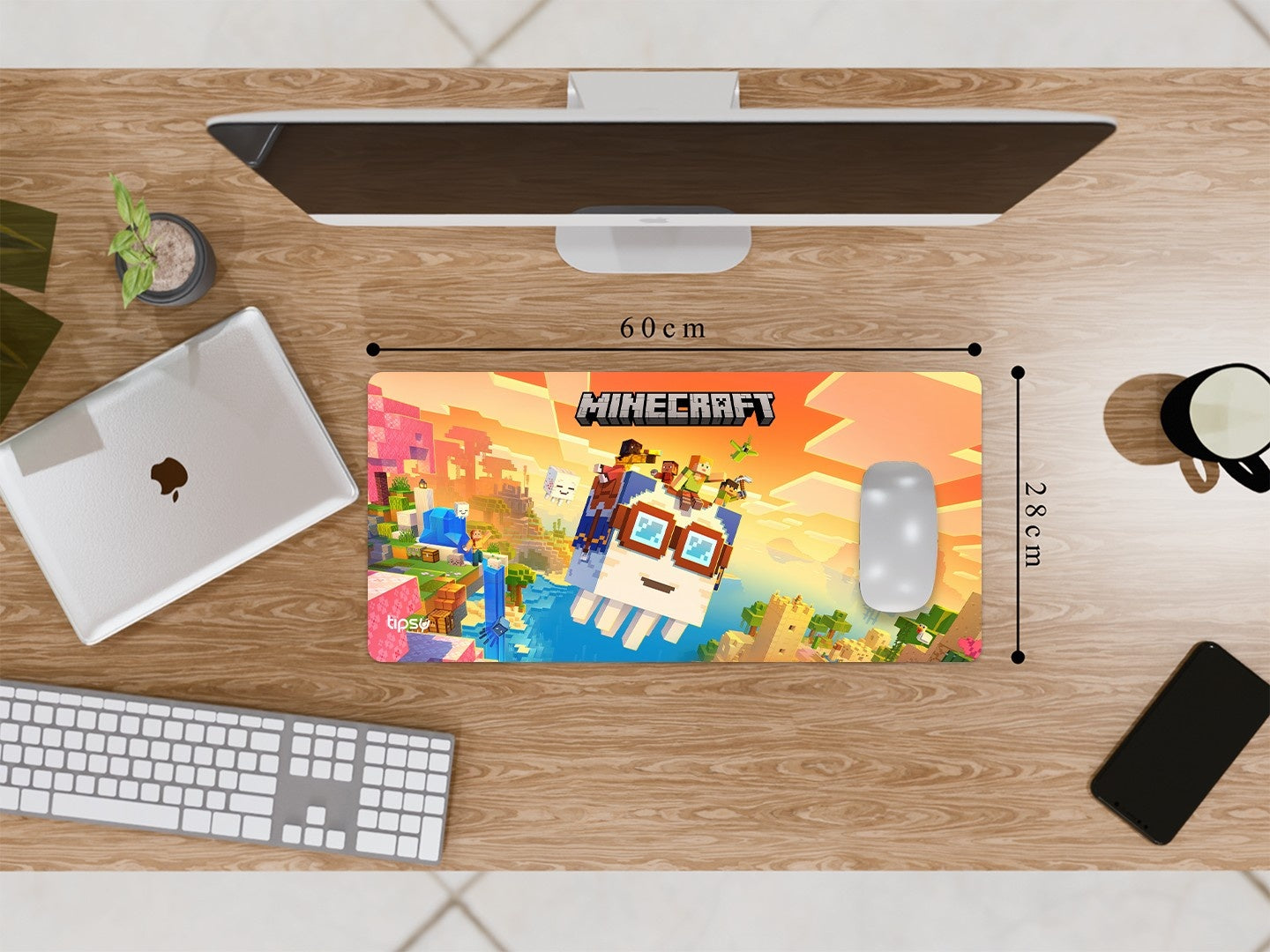 "MINECRAFT - CHASE THE SKIES " Gaming Mousepad Elevate Your Gaming Experience