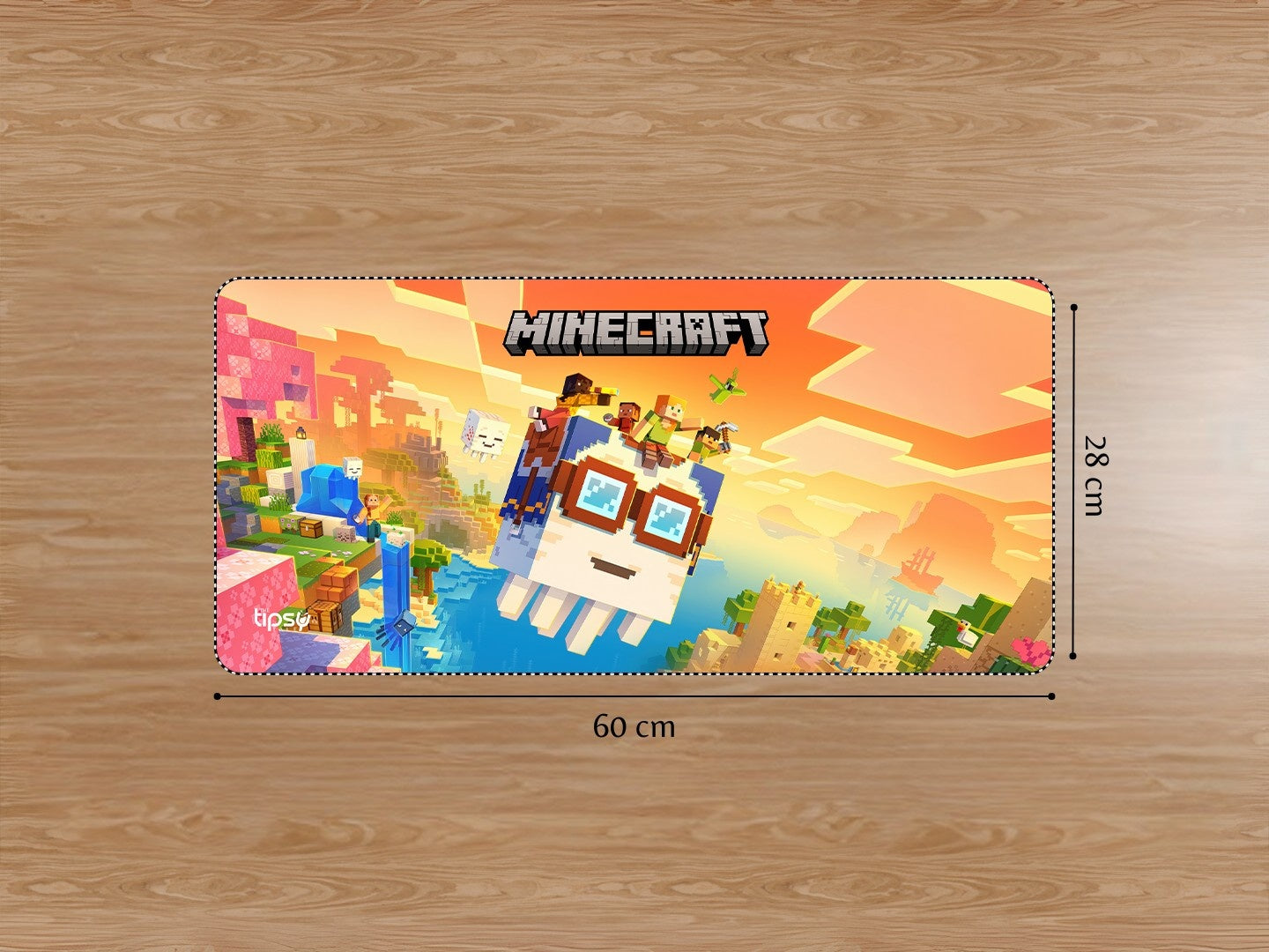 "MINECRAFT - CHASE THE SKIES " Gaming Mousepad Elevate Your Gaming Experience