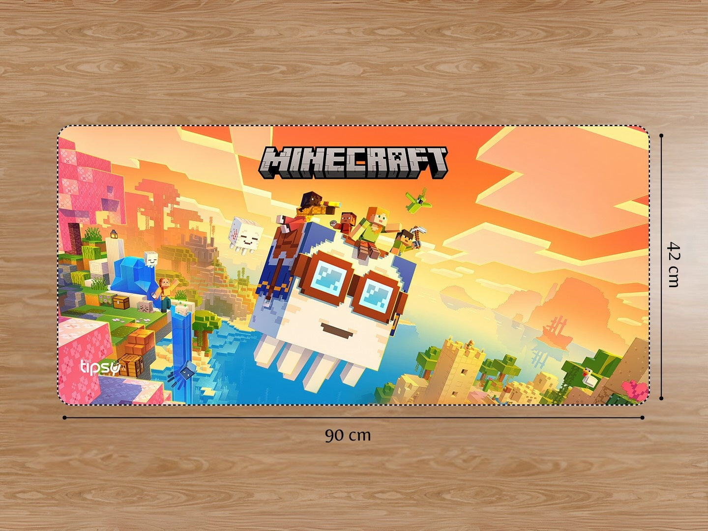 "MINECRAFT - CHASE THE SKIES " Gaming Mousepad Elevate Your Gaming Experience