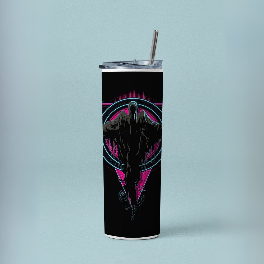 "DEMENTOR: HARRY POTTER" Tumbler with Metal Straw