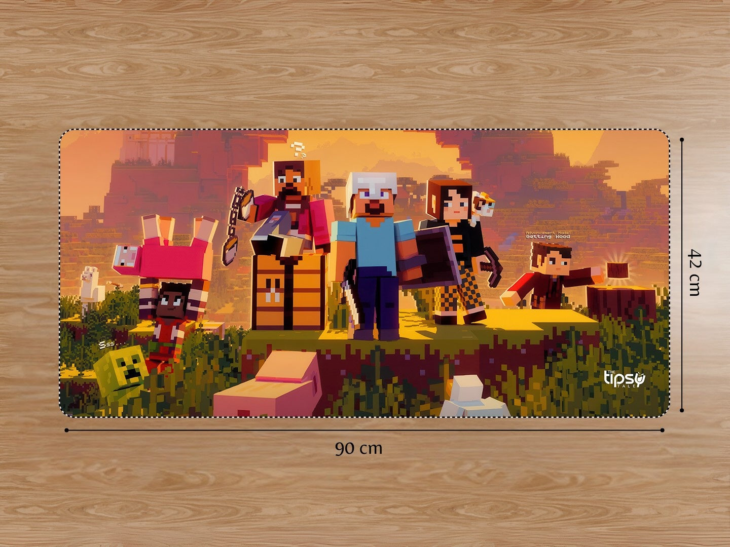 "A MINECRAFT MOVIE " Gaming Mousepad Elevate Your Gaming Experience
