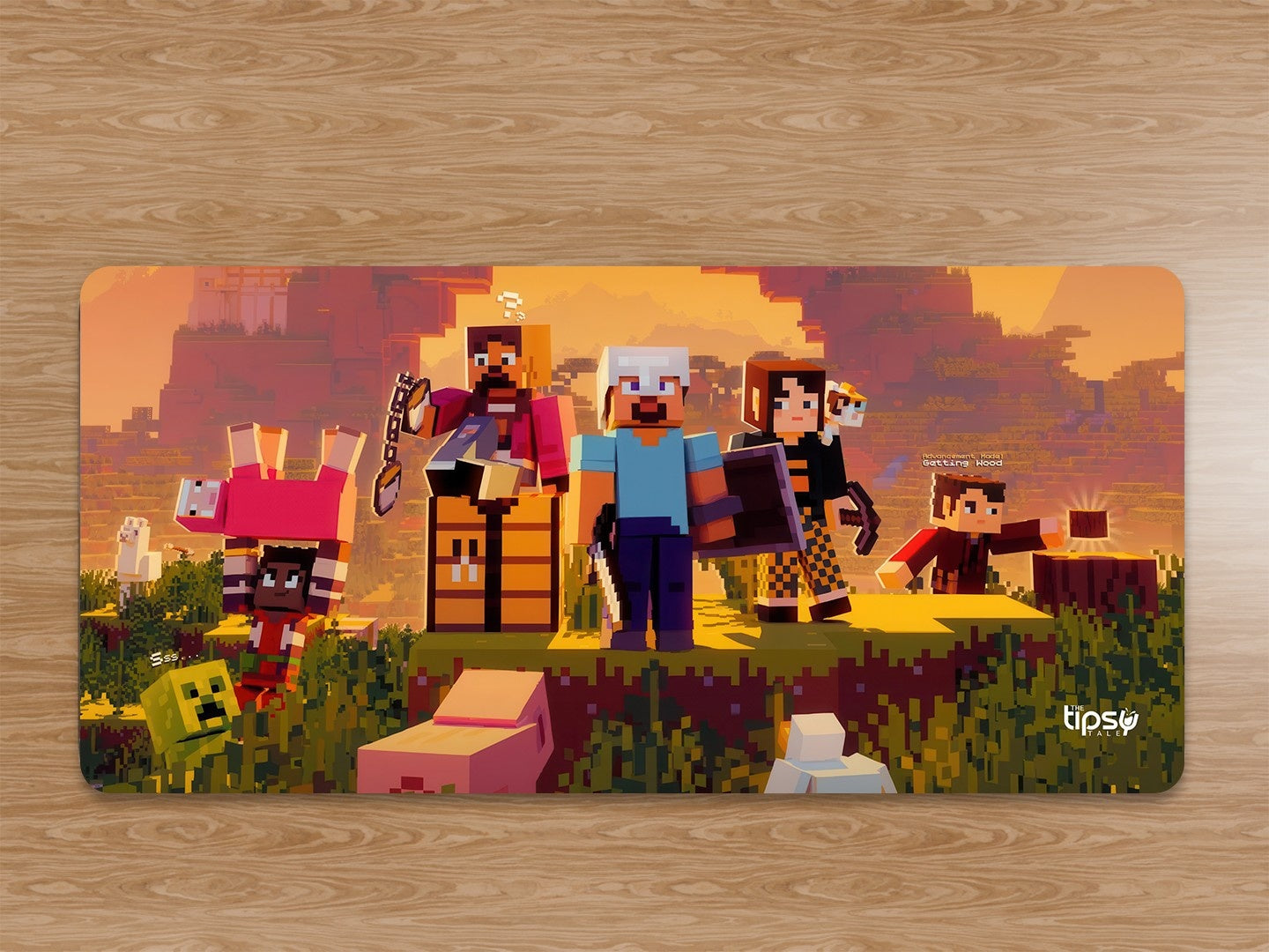 "A MINECRAFT MOVIE " Gaming Mousepad Elevate Your Gaming Experience