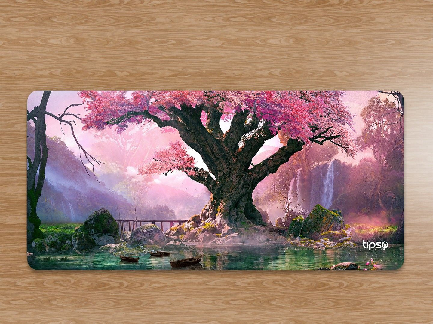 "SURREAL CHERRY" Gaming Mousepad Elevate Your Gaming Experience