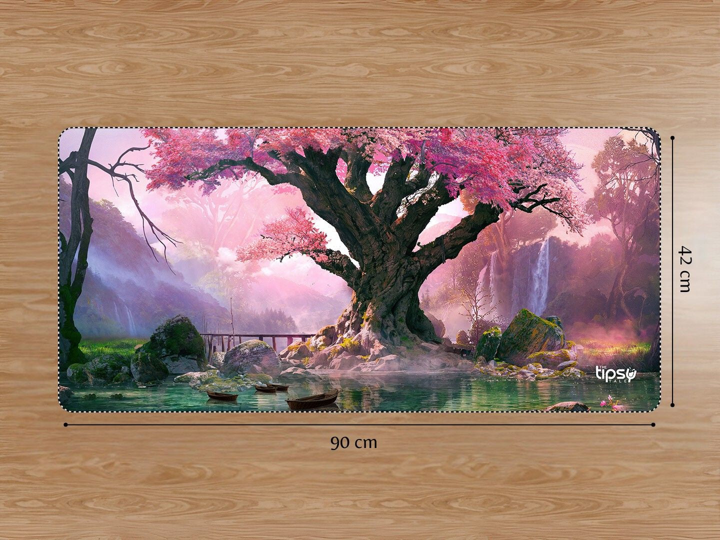 "SURREAL CHERRY" Gaming Mousepad Elevate Your Gaming Experience