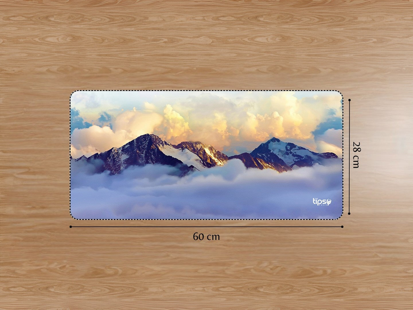 "ALPS SNOW MOUNTAIN" Gaming Mousepad Elevate Your Gaming Experience