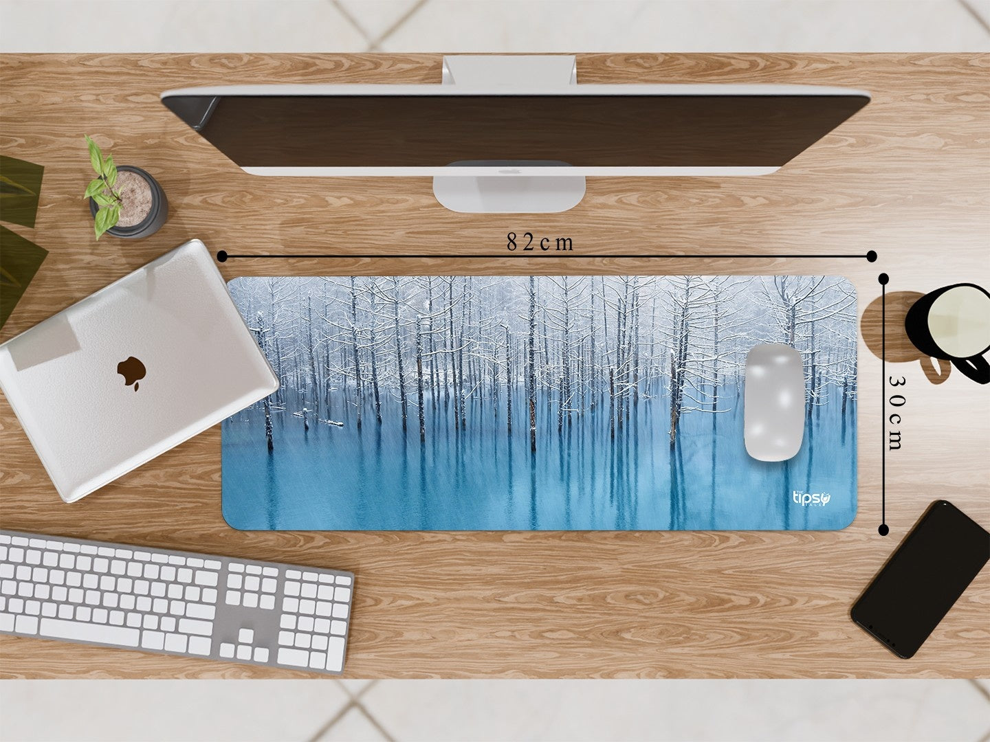"FREEZED TREES" Gaming Mousepad Elevate Your Gaming Experience