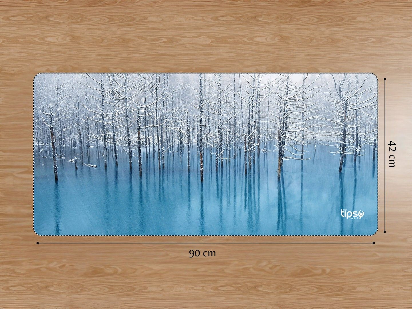 "FREEZED TREES" Gaming Mousepad Elevate Your Gaming Experience