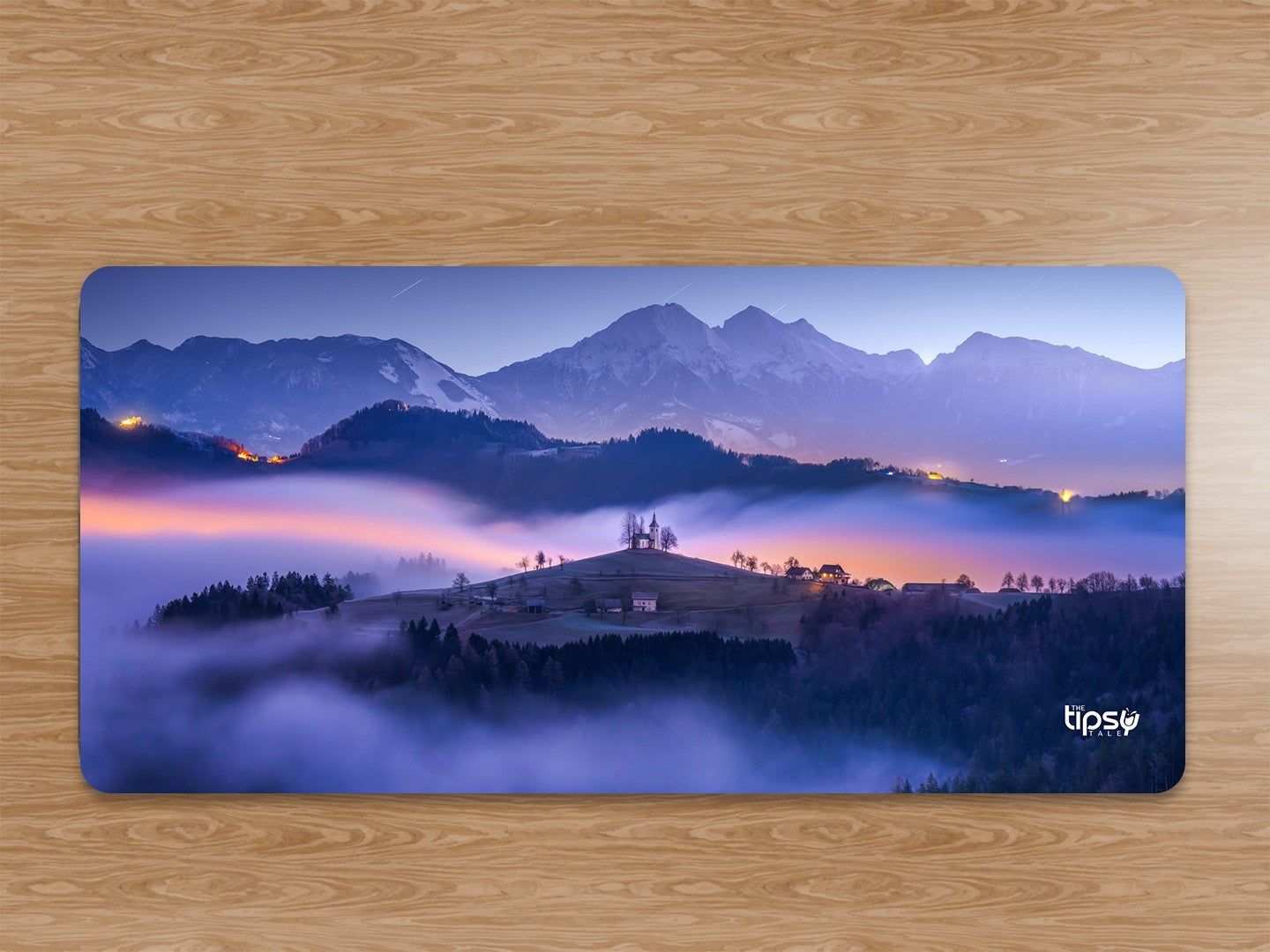 "SOLVENIA HILLTOP" Gaming Mousepad Elevate Your Gaming Experience