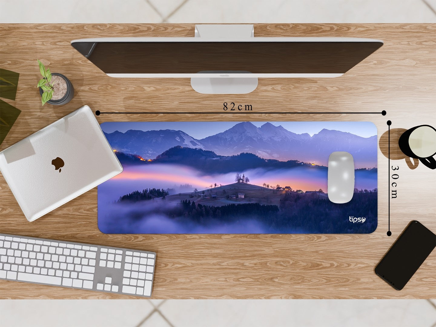 "SOLVENIA HILLTOP" Gaming Mousepad Elevate Your Gaming Experience