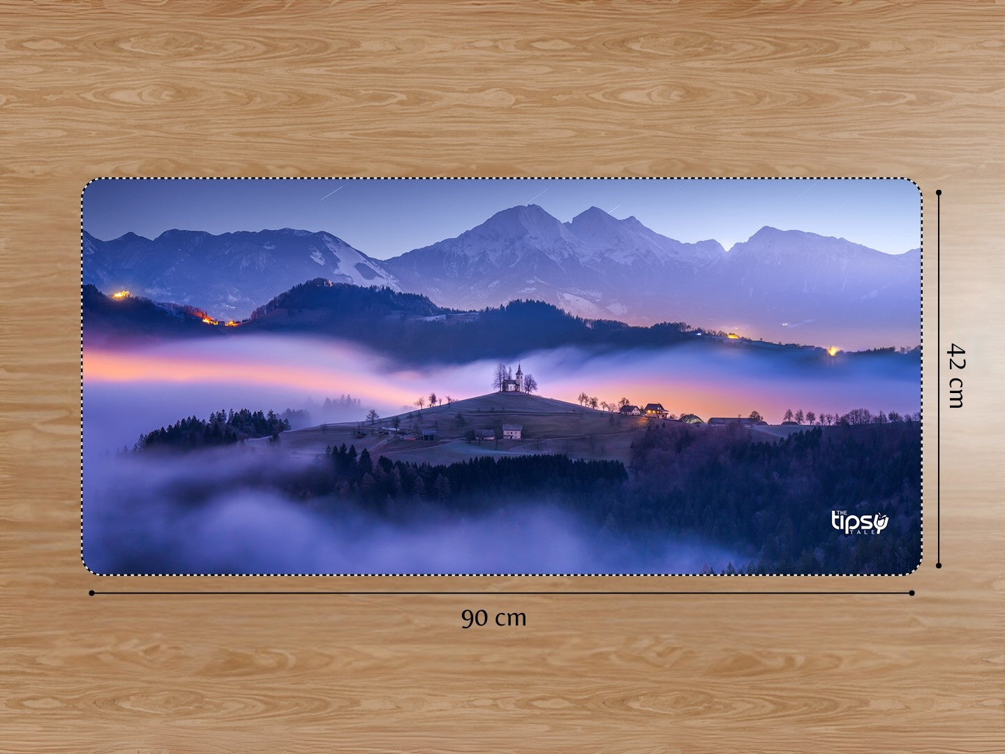 "SOLVENIA HILLTOP" Gaming Mousepad Elevate Your Gaming Experience