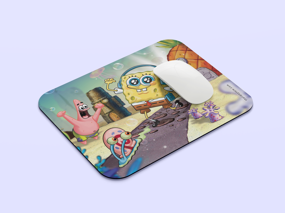 "SPONGE BOB " Mousepad Enhance Your Workspace with Style