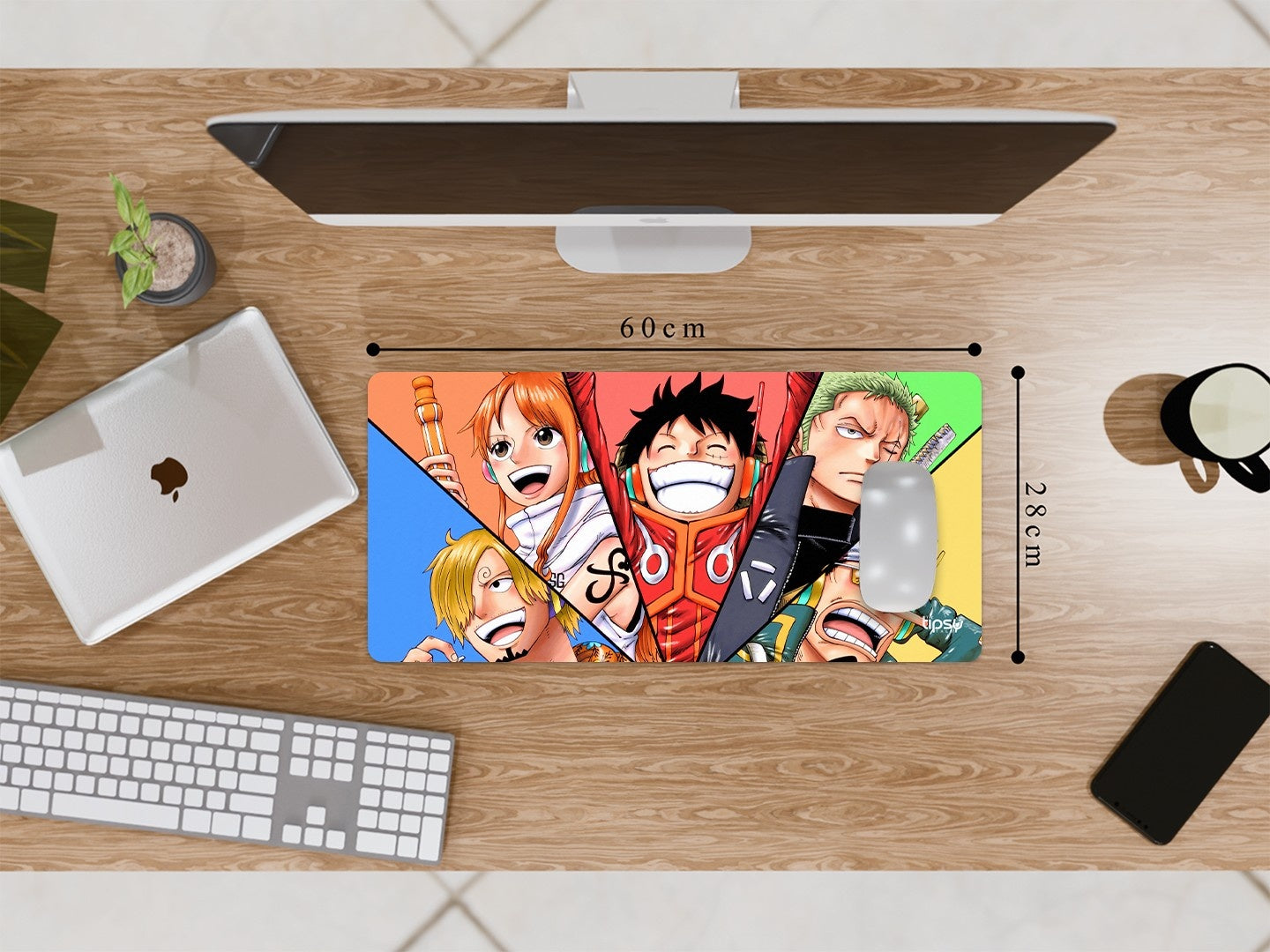 "ONE PIECE EGG HEAD" Gaming Mousepad Elevate Your Gaming Experience