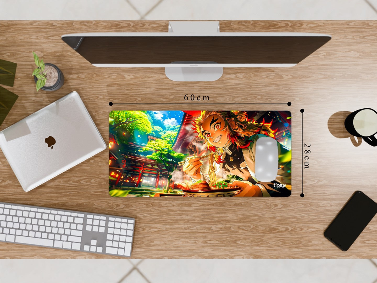 "KYOJURO RENGOKU - VACATION" Gaming Mousepad Elevate Your Gaming Experience