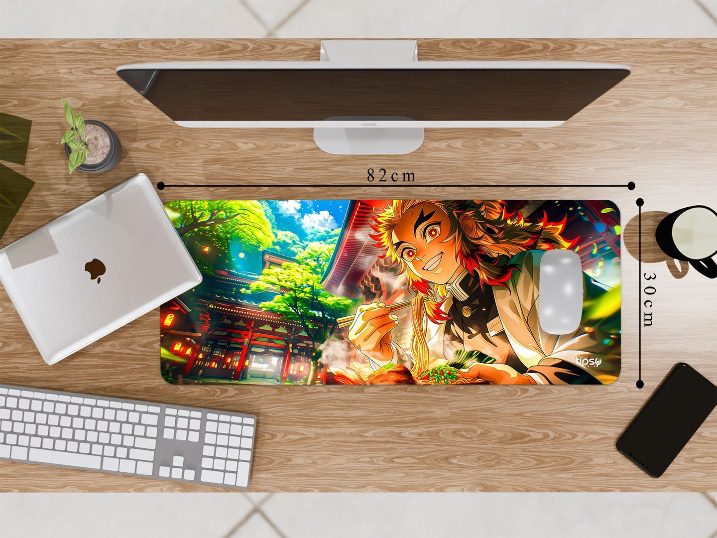 "KYOJURO RENGOKU - VACATION" Gaming Mousepad Elevate Your Gaming Experience
