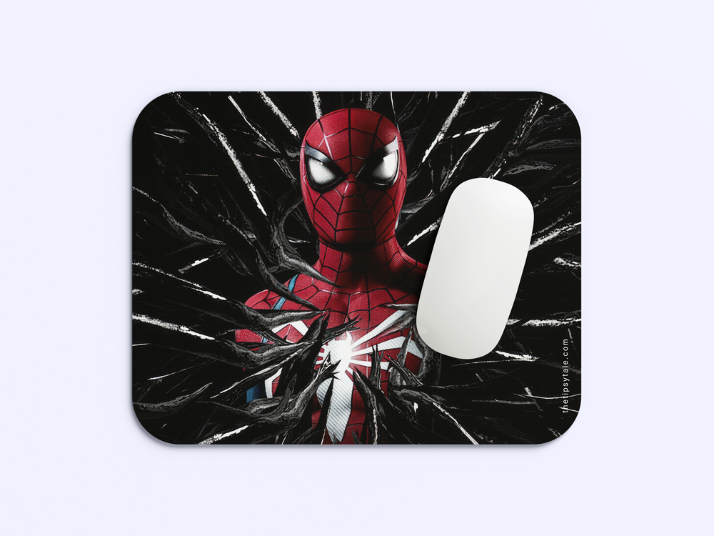 "SPIDEY VENOM TRANSITION" Mousepad Enhance Your Workspace with Style