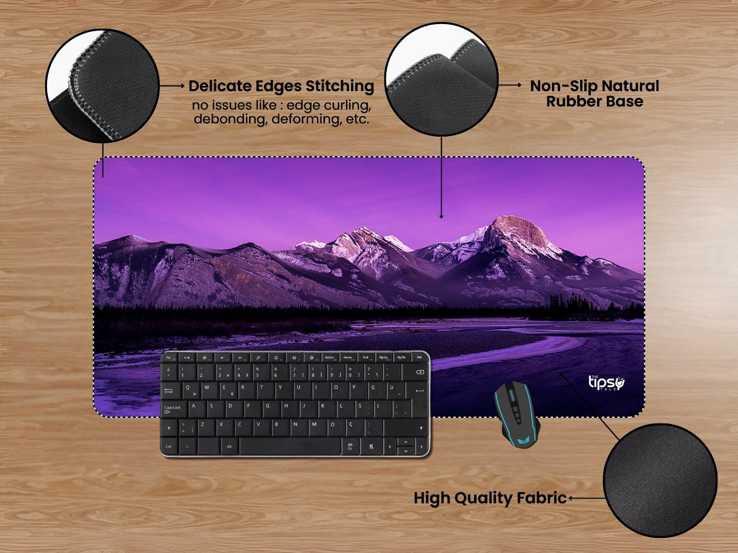 "JASPER NATIONAL PARK" Gaming Mousepad Elevate Your Gaming Experience