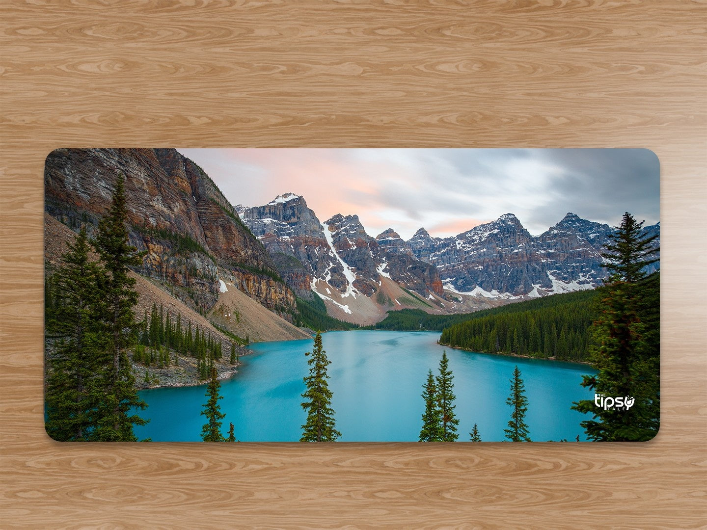 "SNOW MOUNTAIN GLACIER VALLEY" Gaming Mousepad Elevate Your Gaming Experience