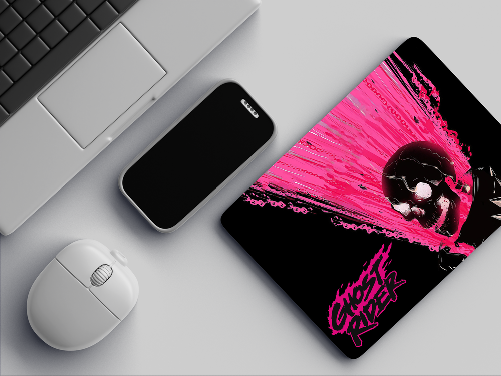 "GHOST RIDER 2028" Mousepad Enhance Your Workspace with Style