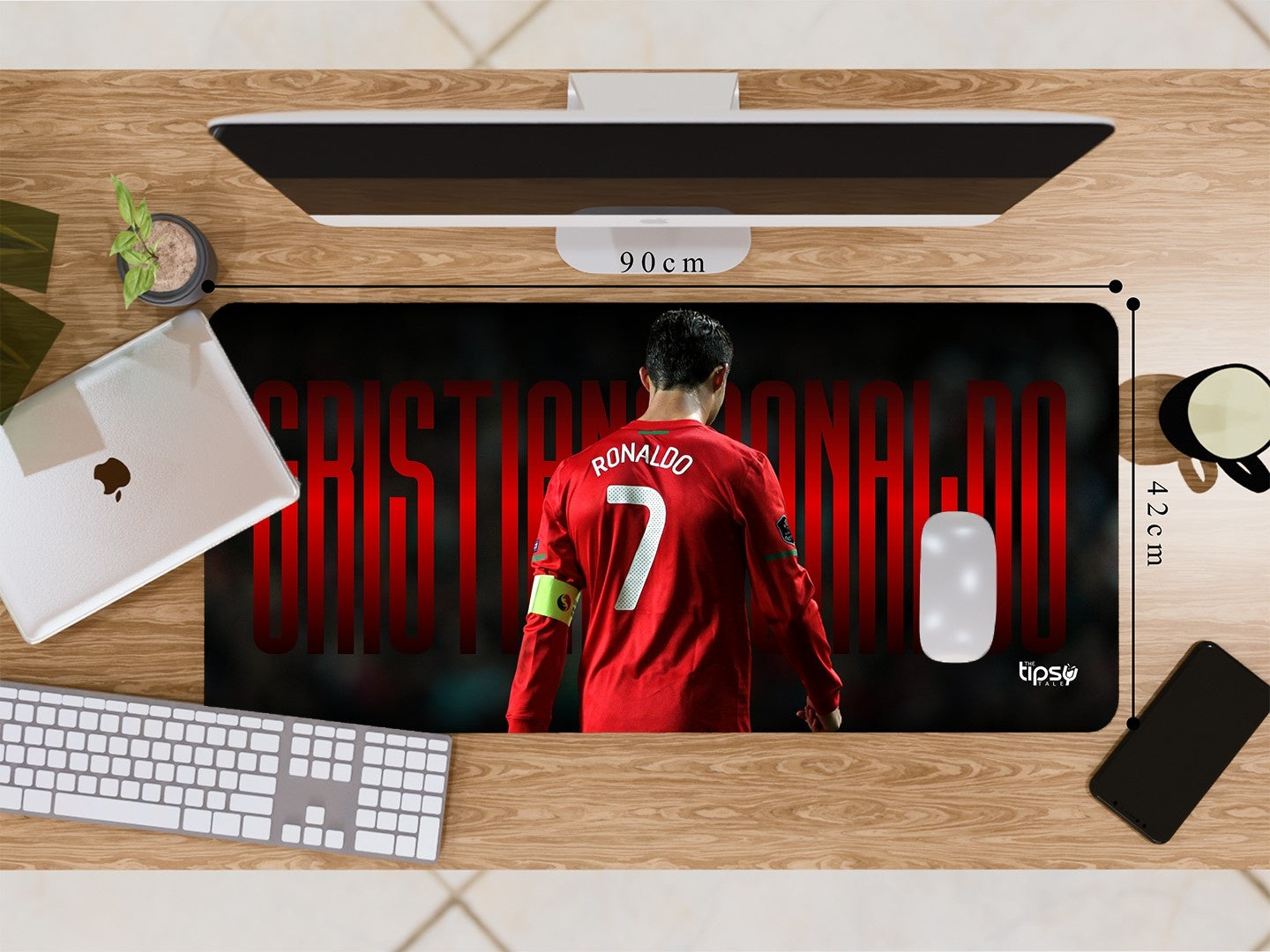 "PORTUGAL'S RONALDO" Gaming Mousepad Elevate Your Gaming Experience