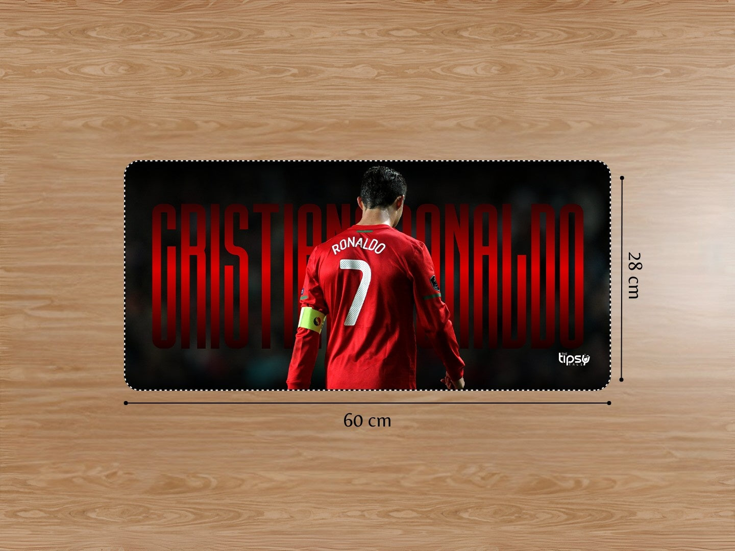 "PORTUGAL'S RONALDO" Gaming Mousepad Elevate Your Gaming Experience