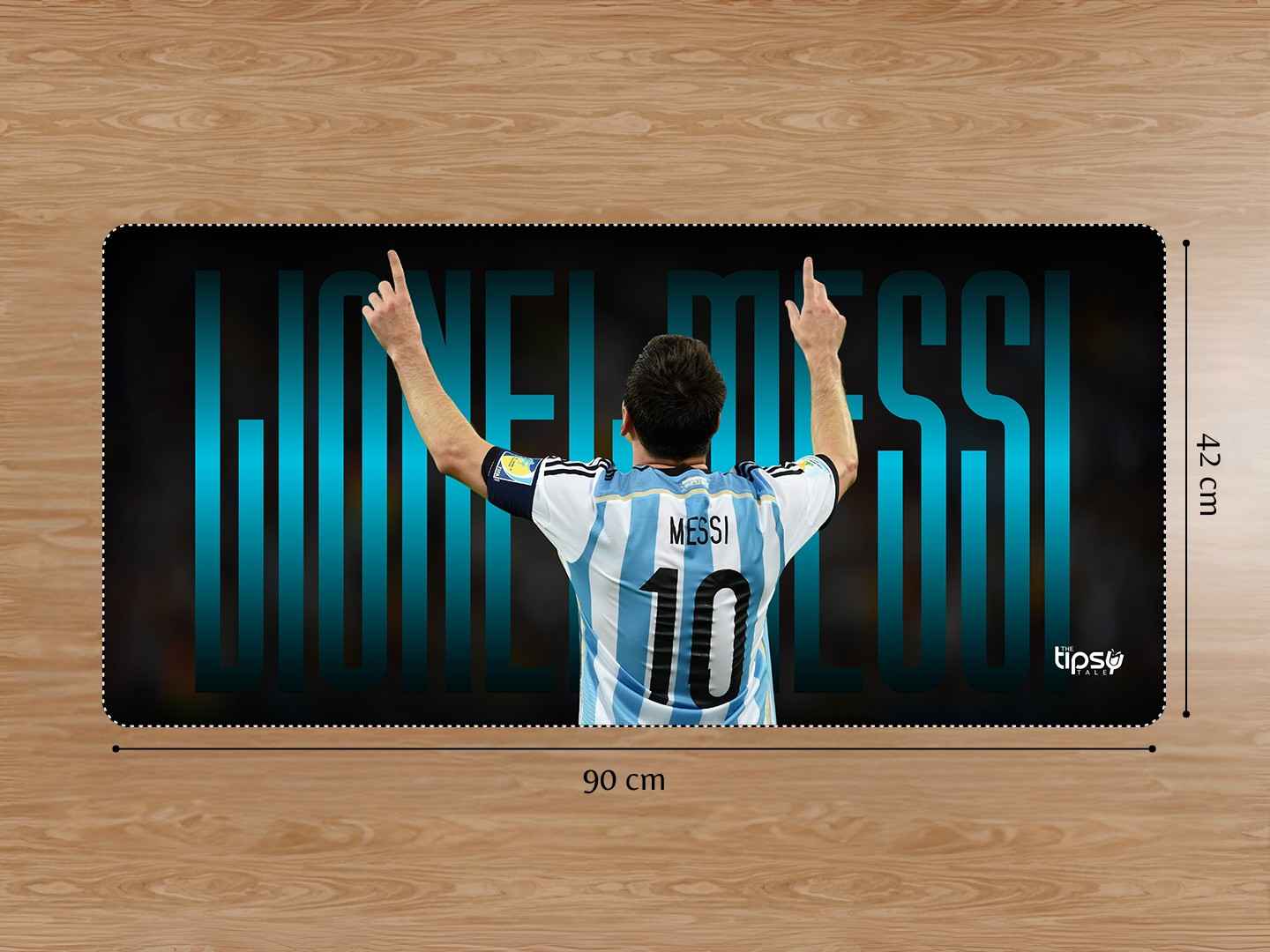 "ARGENTINA'S MESSI" Gaming Mousepad Elevate Your Gaming Experience