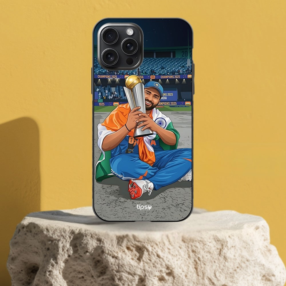 "ROHIT SHARMA 45 CRICKET FANDOM" -Mobile Covers Shock Resistant, Slim & Stylish Cases