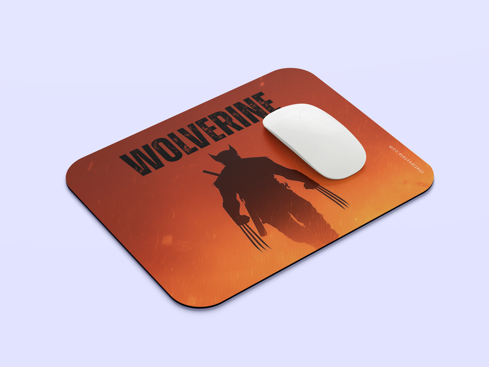 "WOLVERINE IN HIS PRIME" Mousepad Enhance Your Workspace with Style