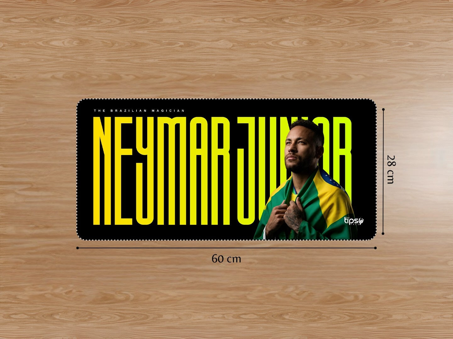 "BRAZILIAN MAGICIAN - NJR" Gaming Mousepad Elevate Your Gaming Experience