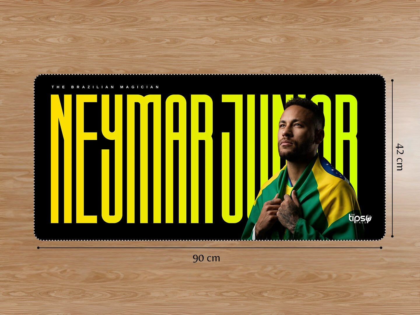 "BRAZILIAN MAGICIAN - NJR" Gaming Mousepad Elevate Your Gaming Experience