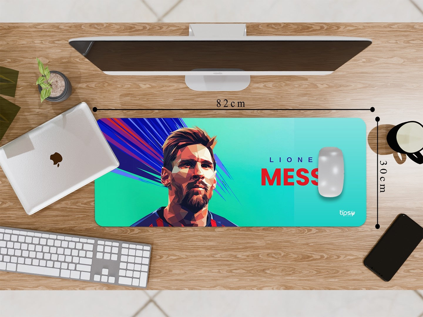 "LIONEL MESSI - BARCELONA PRIME" Gaming Mousepad Elevate Your Gaming Experience