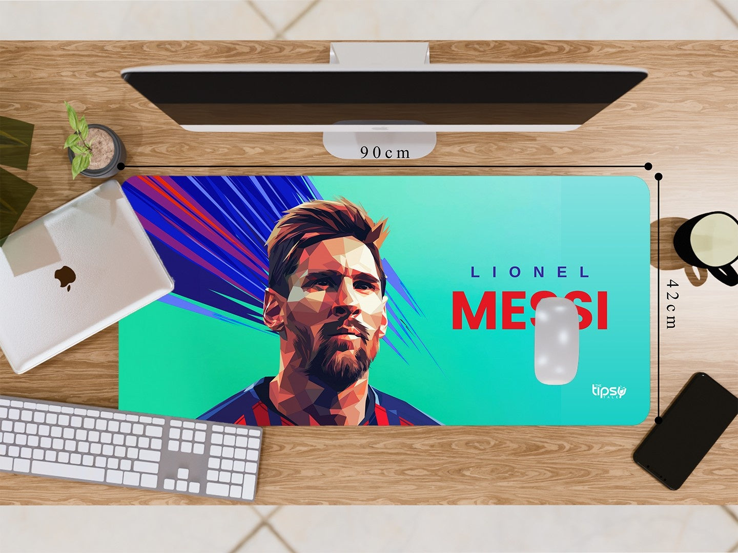 "LIONEL MESSI - BARCELONA PRIME" Gaming Mousepad Elevate Your Gaming Experience